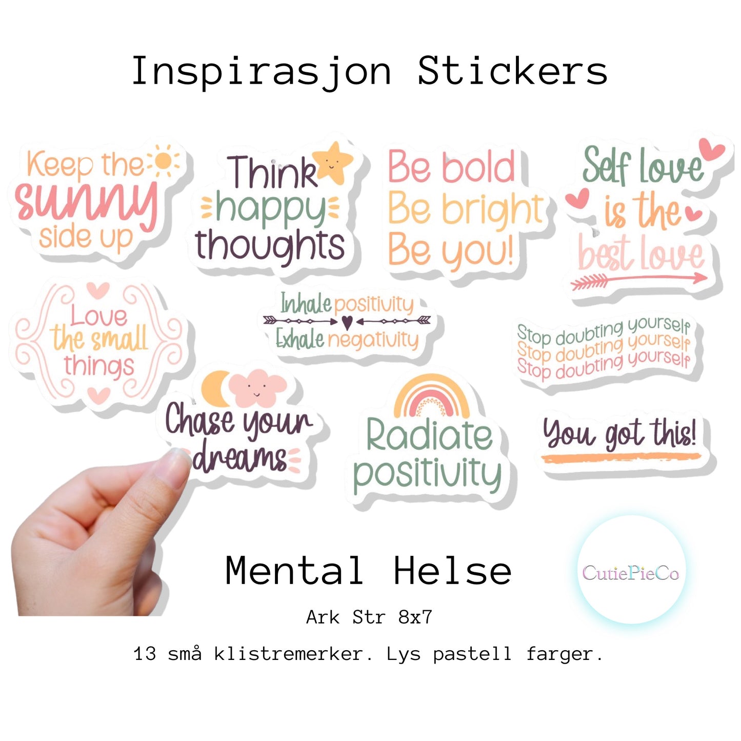Inspirasjon Stickers